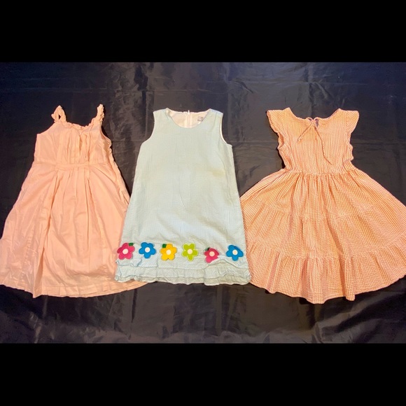 Lot 6 girls size 6 dresses Lands’ End Papp d’ Anjo - Picture 2 of 7